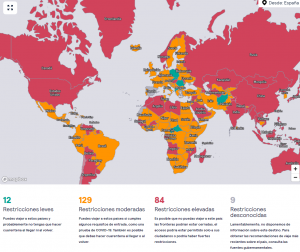 Lee más sobre el artículo RESTRICCIONES DE VIAJE Y COVID