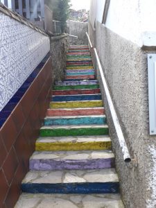 Ribadesella Escalera de color